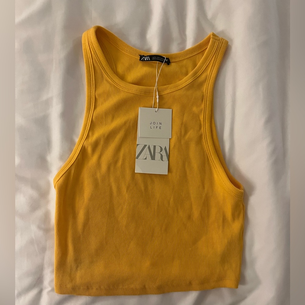 Zara Orange Tank